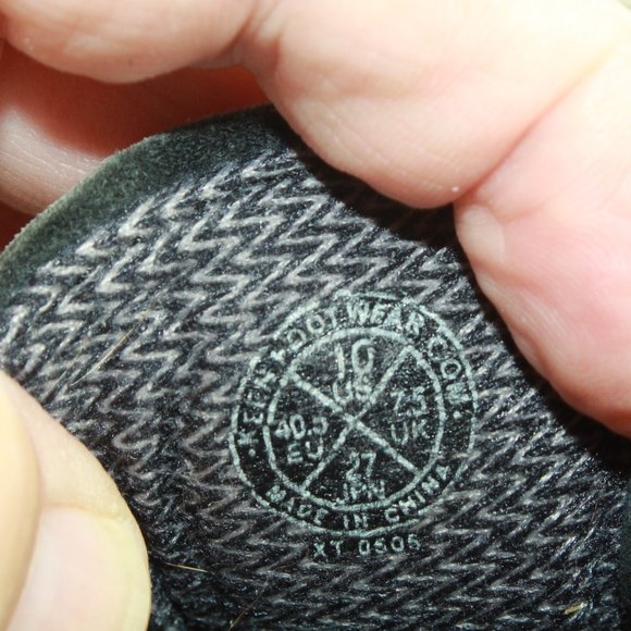 KEEN Orange Leather Suede Low Top Outdoor Walking Shoes Size US 10 - Picture 7 of 9